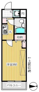 ダイヤモンドスクエア桜台1【1階】の間取り