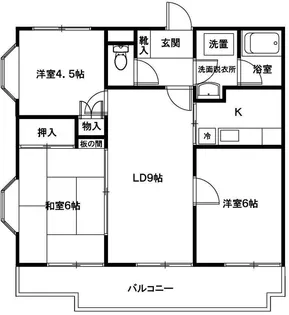 グリーン・グローブB【2階】の間取り