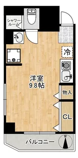 マンショングローリー【6階】の間取り