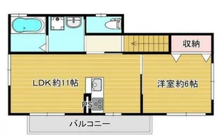 ルミエールファイブ【2階】の間取り