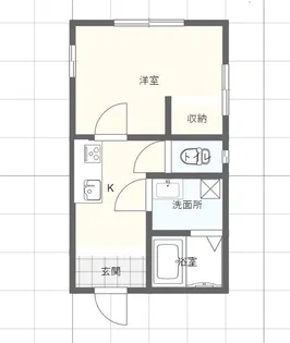 リープラス姫路栗山【2階】の間取り