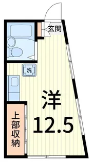 シティハイムヒロ大川II【2階】の間取り