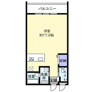 I-age【4階】の間取り