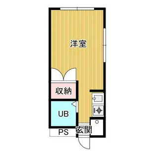 喜久地ビル【3階】の間取り