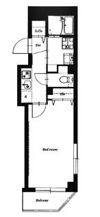 b’CASA Daishiekimae【4階】の間取り