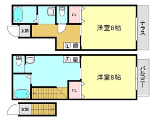 サークル22【1階】の間取り