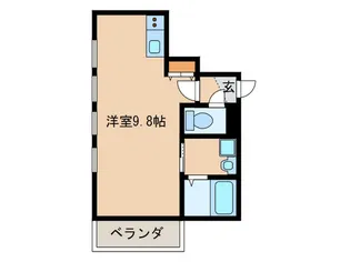 Bipple【3階】の間取り