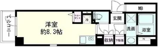 パークフロント亀戸【3階】の間取り