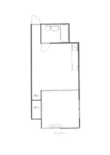 フラワーマンション【3階】の間取り