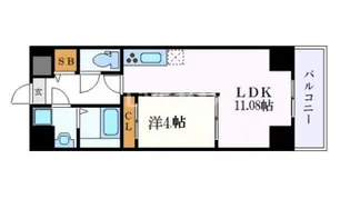 S-FORT古出来fiore【11階】の間取り