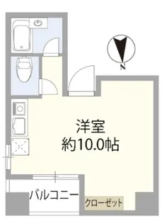 コニファー桜橋【7階】の間取り