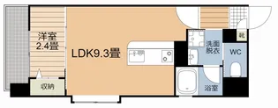 ラ・ウエゾン鴨池【6階】の間取り