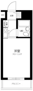 スカイコート下高井戸【5階】の間取り