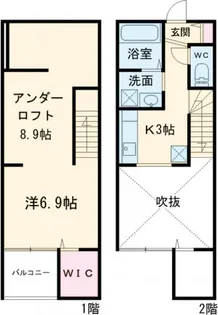 BLANC(ブラン)【1階】の間取り