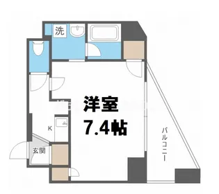 ウィンベル同心1丁目【9階】の間取り