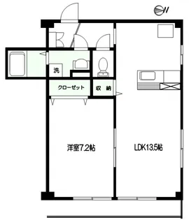 寺ノ上サニーコート5【3階】の間取り