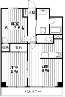 パピヨンドルメール【5階】の間取り