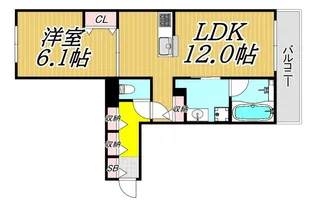 Ys CourtII【3階】の間取り