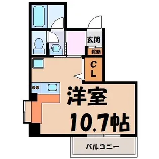 シティライフ今池北【2階】の間取り