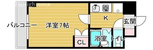 プレステージ桜の宮【7階】の間取り