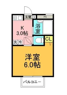 ヒルトップ鶴川【2階】の間取り
