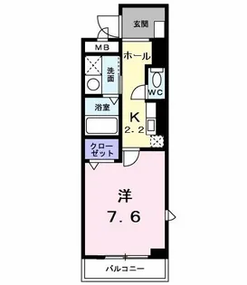 コトーネ・ファミーリア【3階】の間取り