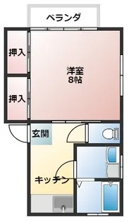 マイハウスサガエ【2階】の間取り