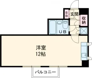 桜ヶ丘イン【5階】の間取り
