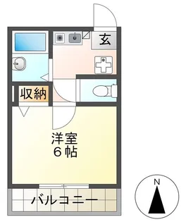 Pure Stream.com TAKIYAMA【1階】の間取り