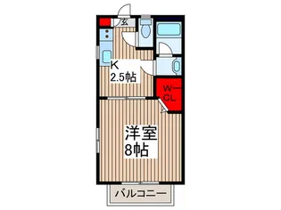 クレール【2階】の間取り