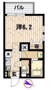 FIRST TERRACE【2階】の間取り