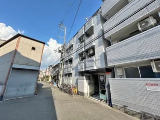大阪府大阪市東住吉区照ケ丘矢田3【アパート】の外観
