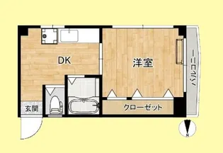 渡邉コーポ【2階】の間取り