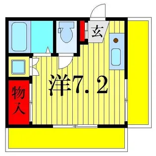 ハピネアオト【3階】の間取り