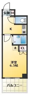 アスパ小石川【1階】の間取り