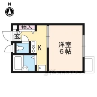 レオパレスカンフォーラ【1階】の間取り
