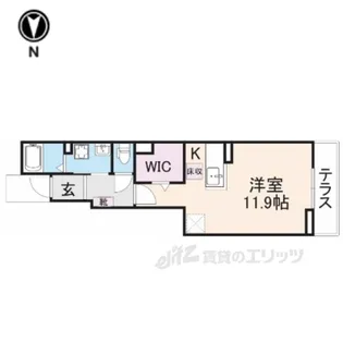 メゾンド・ボヌール【1階】の間取り