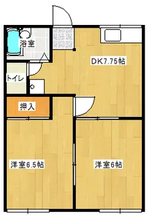 ルフランイノ【1階】の間取り
