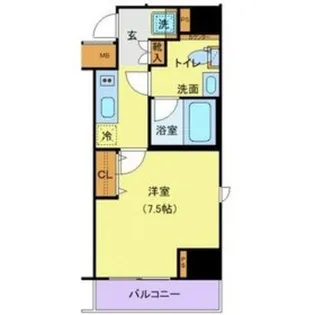 ジェノヴィア新宿中落合スカイガーデン【9階】の間取り