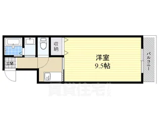 イーストハイツ【4階】の間取り