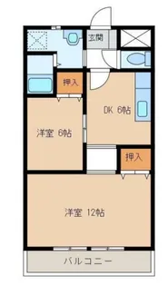 メゾンドTAX.I【3階】の間取り