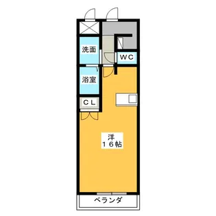 フォレスト・ヒルズII【1階】の間取り