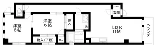 シャトーコバヤシ【3階】の間取り