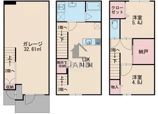 THE BASE HARAの間取り
