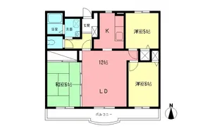 ボヌール・アイ【3階】の間取り