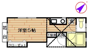 リバーサイド成増【2階】の間取り