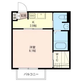 シャーメゾン鵠沼海岸【1階】の間取り