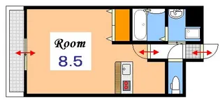 Green Trail Park Nishigawa【5階】の間取り