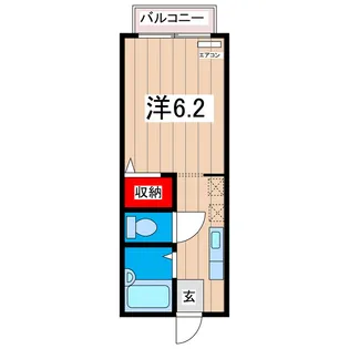 ドミール太田C棟【2階】の間取り