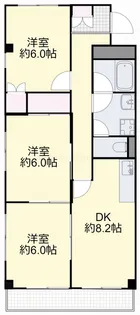 マンションIZUMI【2階】の間取り
